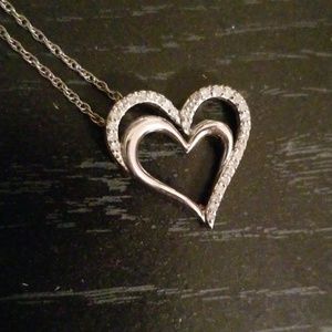 Hearts in hearts necklace